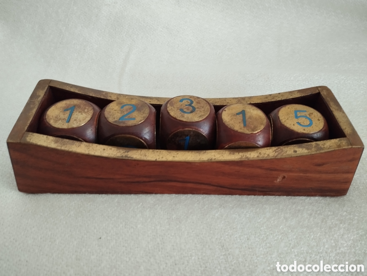 Juegos de mesa: Antigua Ruleta y Dados. - Foto 7