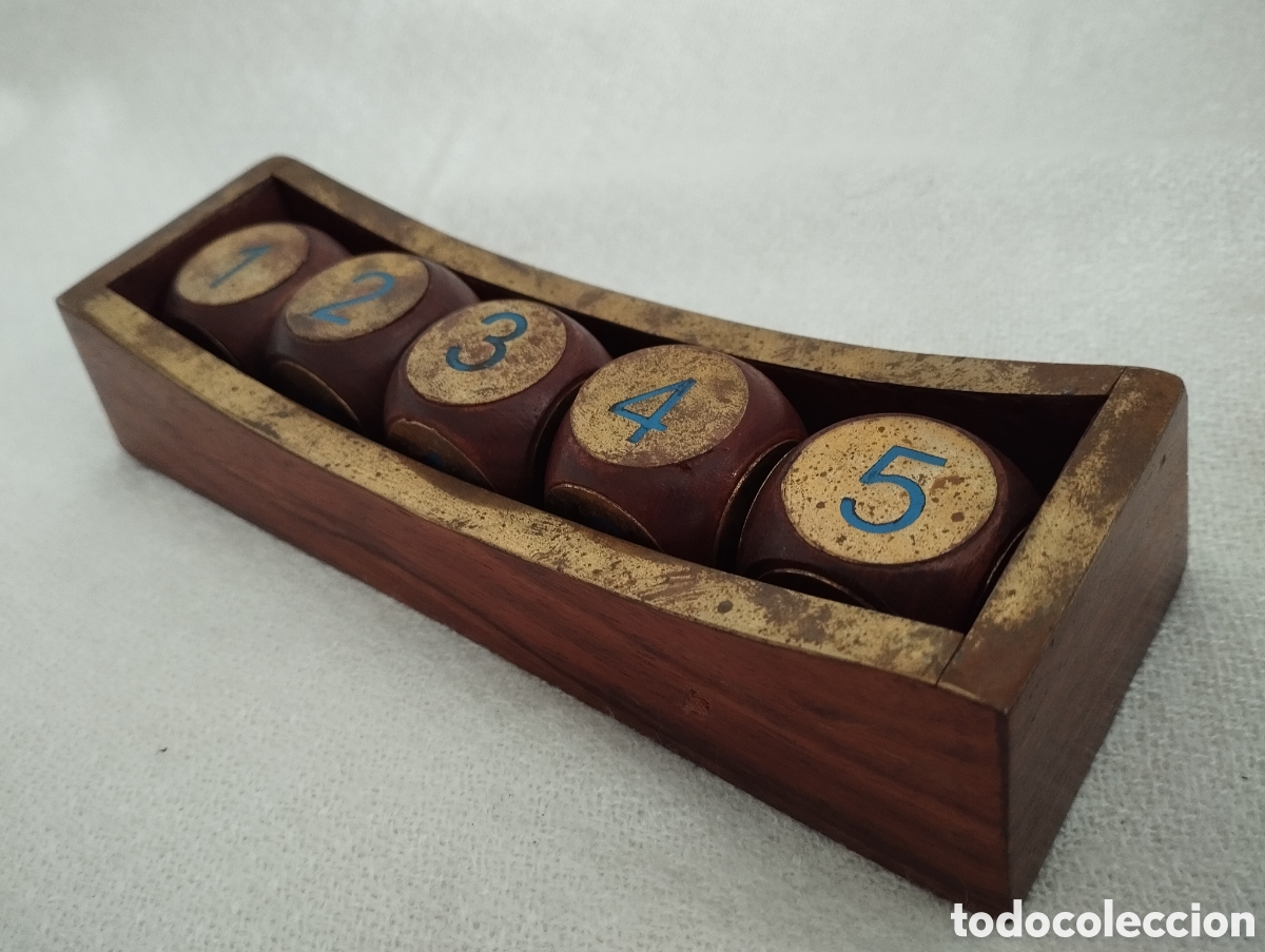 Juegos de mesa: Antigua Ruleta y Dados. - Foto 12