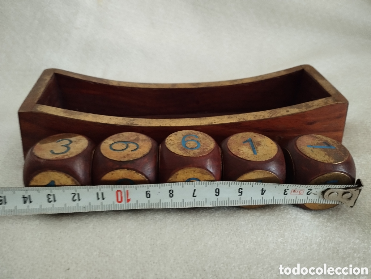 Juegos de mesa: Antigua Ruleta y Dados. - Foto 21