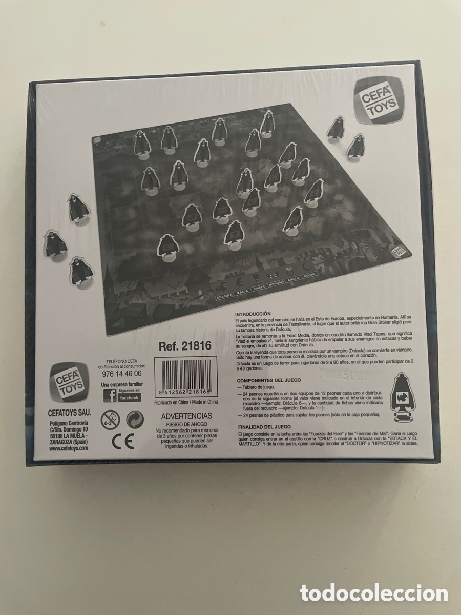 Juegos de mesa: Juego de mesa DRACULA NUEVO PRECINTADO - Foto 4