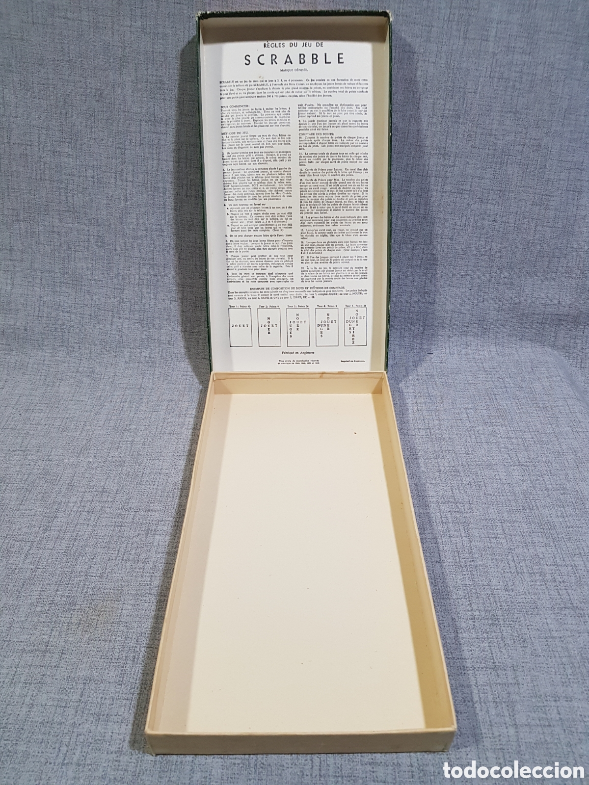 Juegos de mesa: SCRABBLE EDICION FRANCESA. FABRICADO EN INGLATERRA - Foto 10