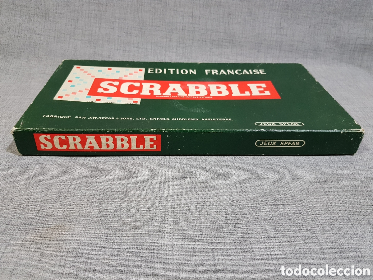 Juegos de mesa: SCRABBLE EDICION FRANCESA. FABRICADO EN INGLATERRA - Foto 14