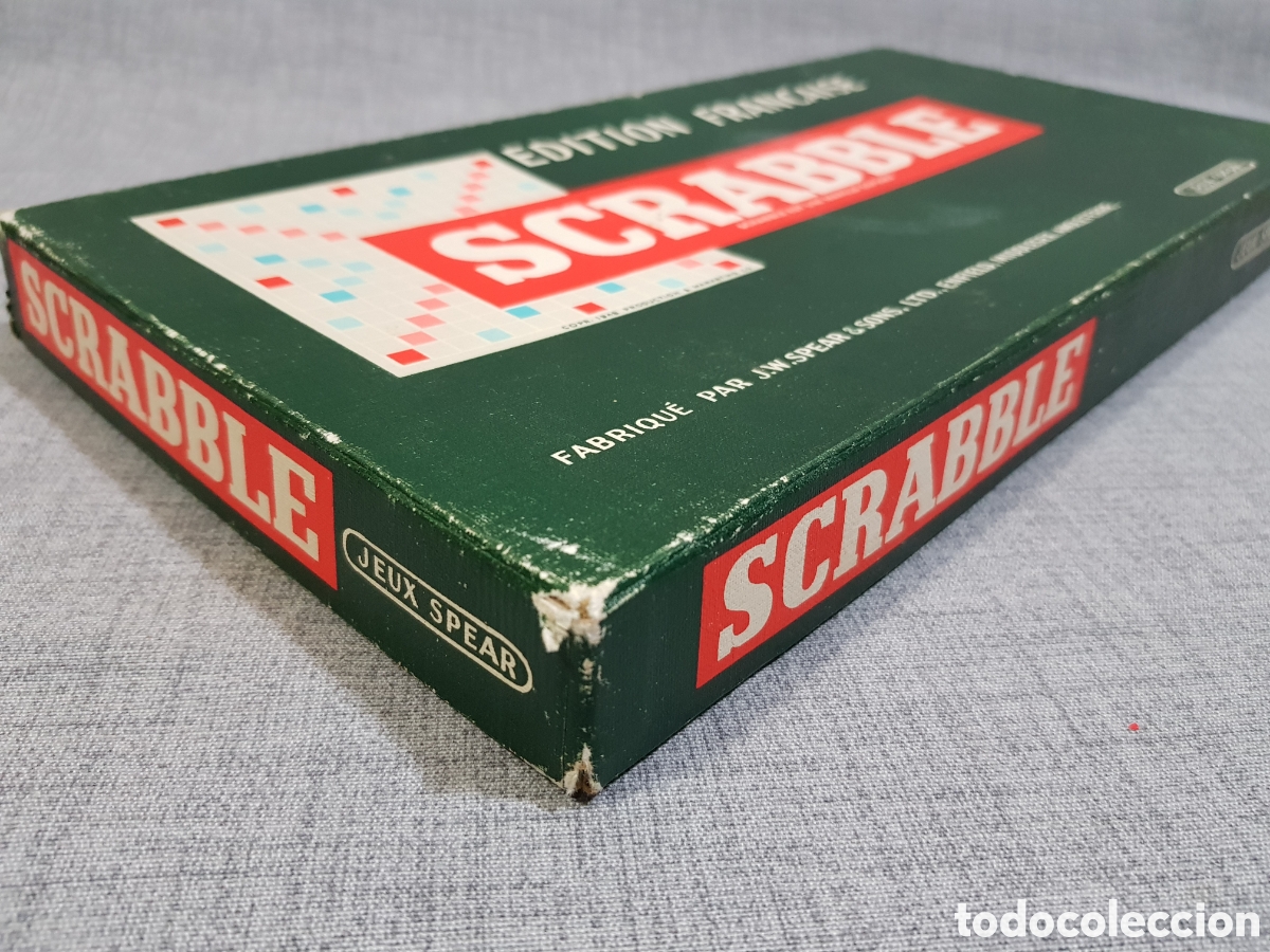Juegos de mesa: SCRABBLE EDICION FRANCESA. FABRICADO EN INGLATERRA - Foto 15