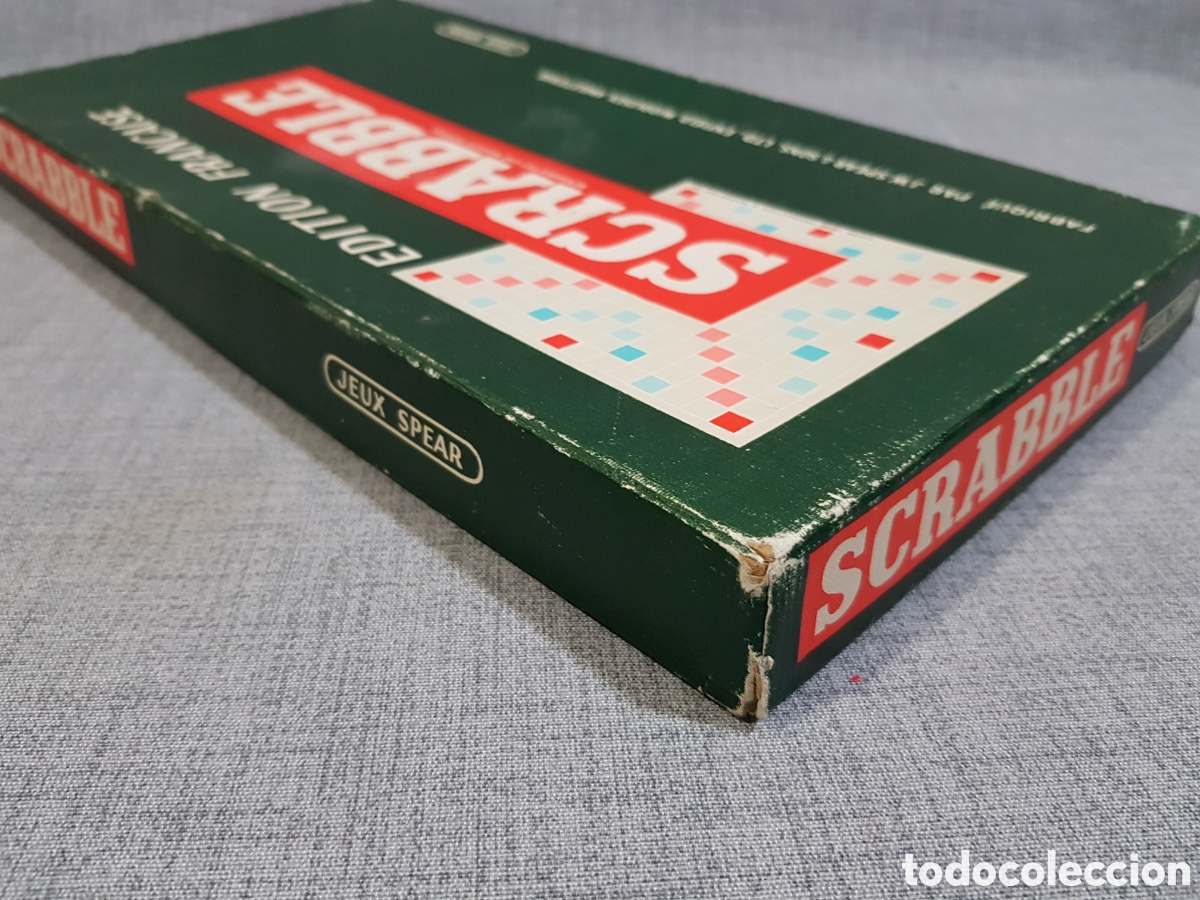 Juegos de mesa: SCRABBLE EDICION FRANCESA. FABRICADO EN INGLATERRA - Foto 17