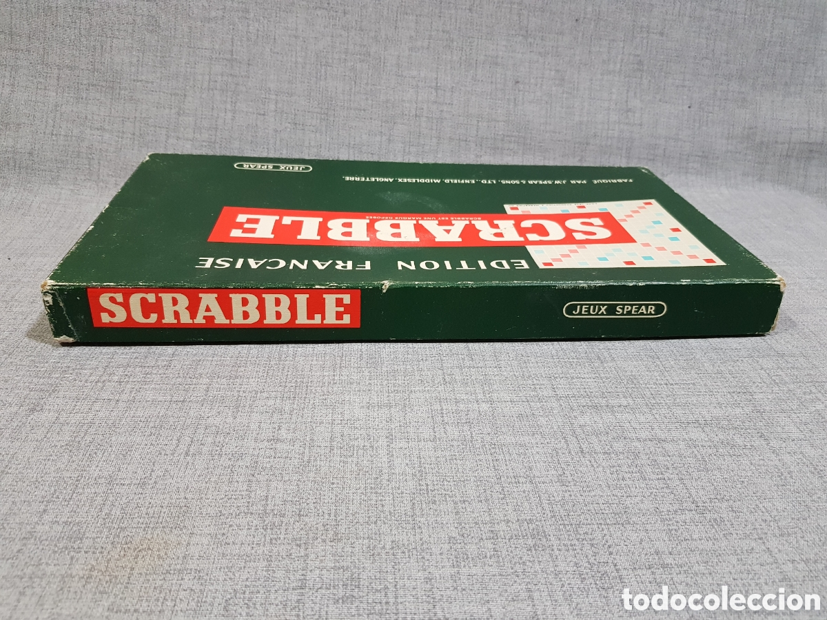 Juegos de mesa: SCRABBLE EDICION FRANCESA. FABRICADO EN INGLATERRA - Foto 18
