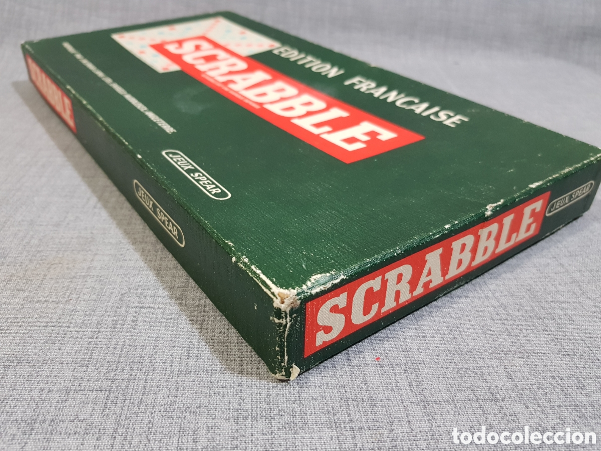 Juegos de mesa: SCRABBLE EDICION FRANCESA. FABRICADO EN INGLATERRA - Foto 21