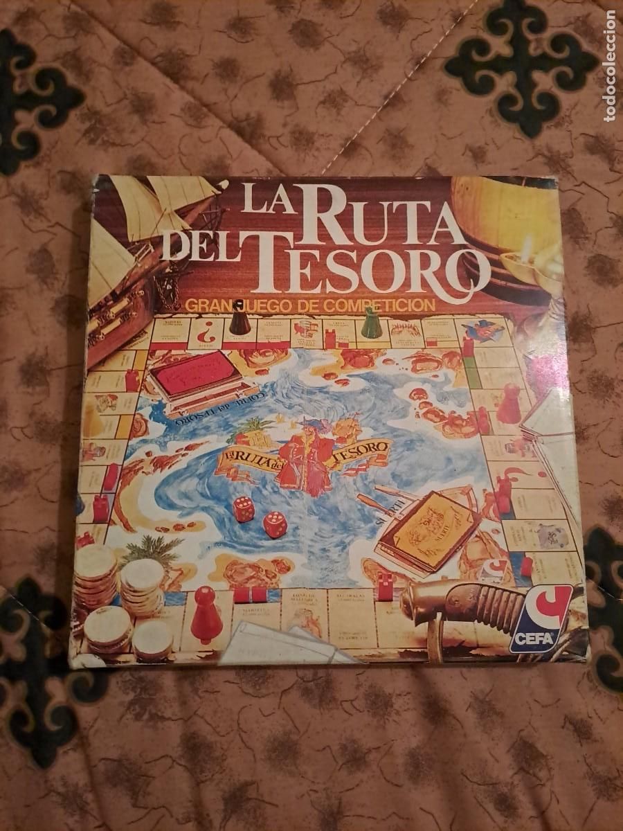 Juegos de mesa: LA RUTA DEL TESORO. CEFA - Foto 1