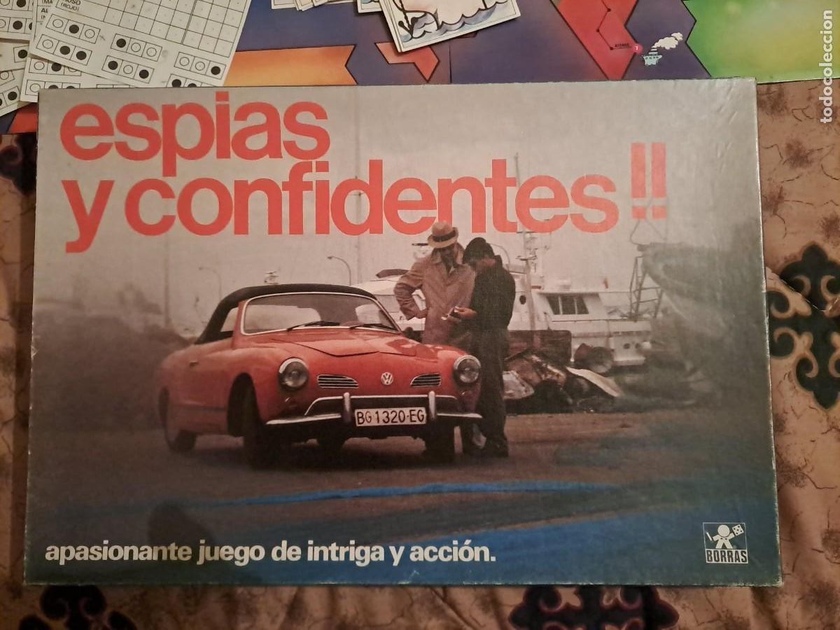 Juegos de mesa: ESPIAS Y CONFIDENTES. BORRAS - Foto 1