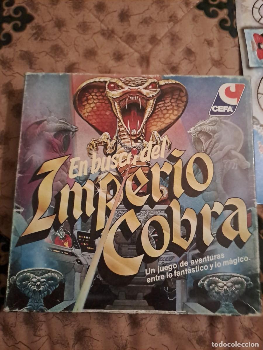 Juegos de mesa: EN BUSCA DEL IMPERIO COBRA. CEFA. - Foto 1