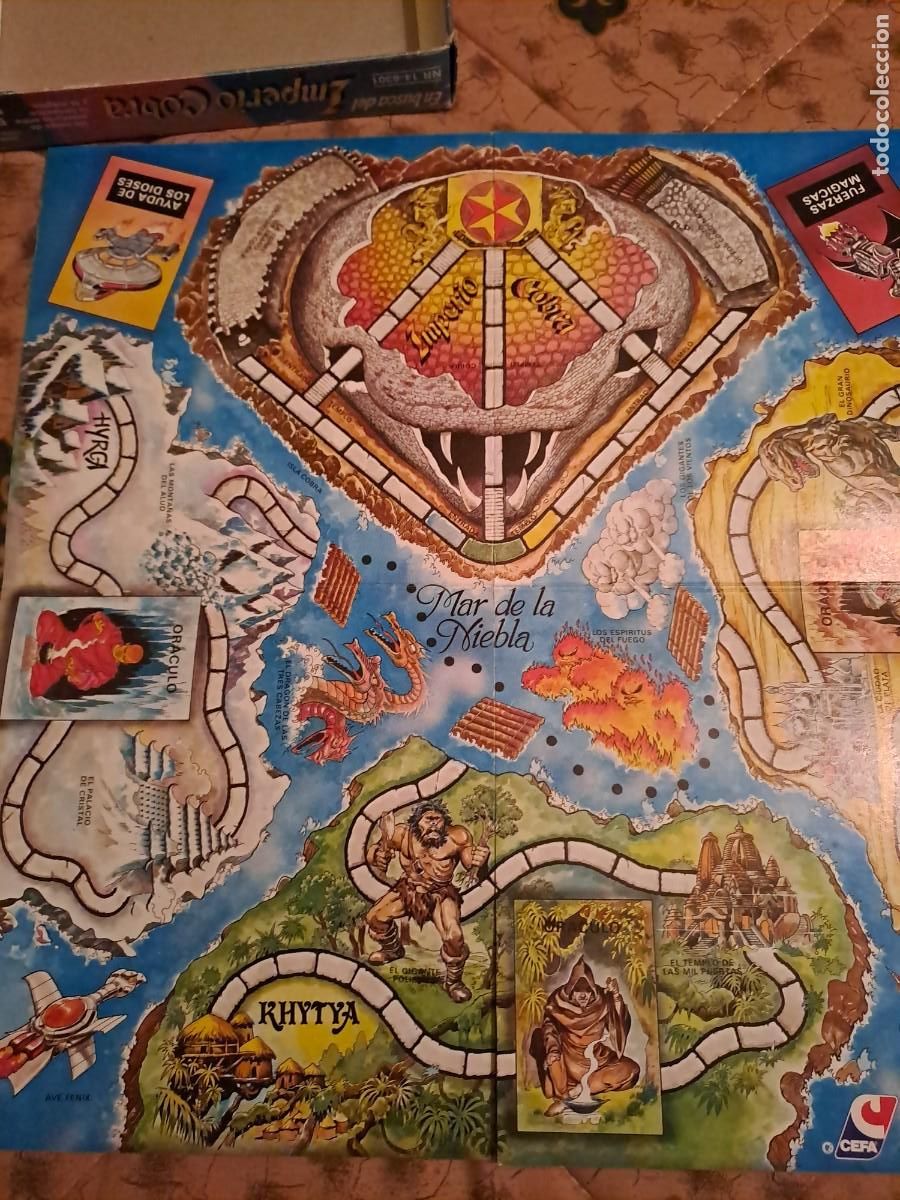 Juegos de mesa: EN BUSCA DEL IMPERIO COBRA. CEFA. - Foto 6