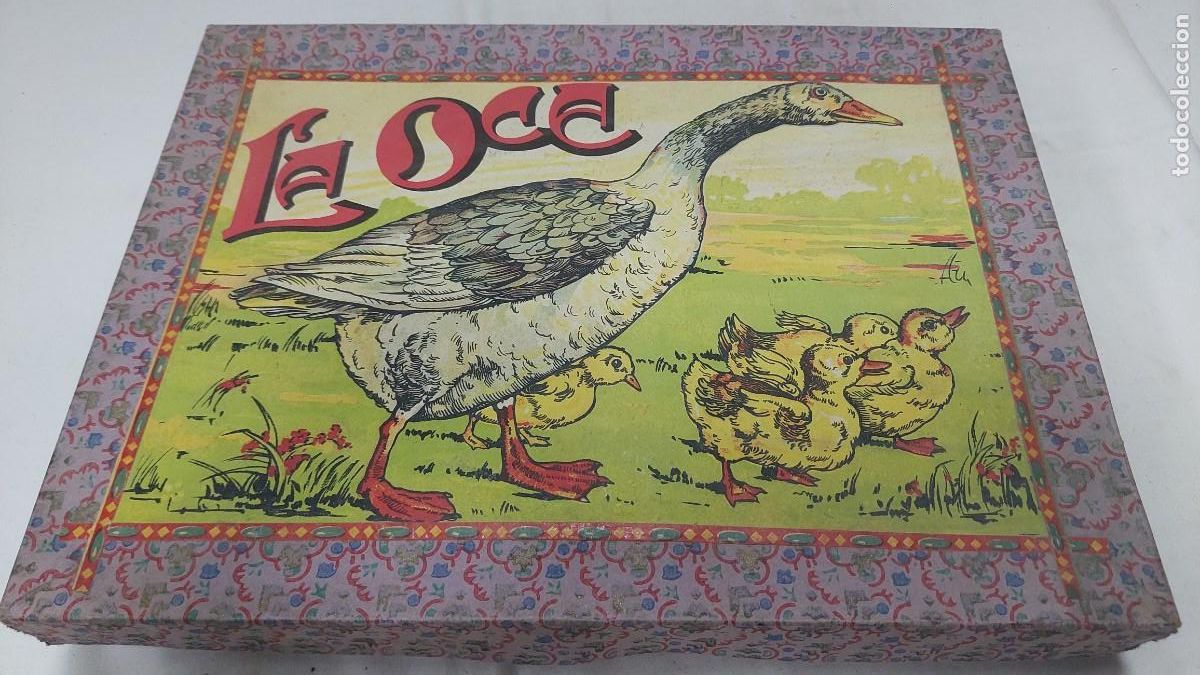 Juegos de mesa: Antiguo juego de la Oca a&ntilde;os 20 - Foto 1