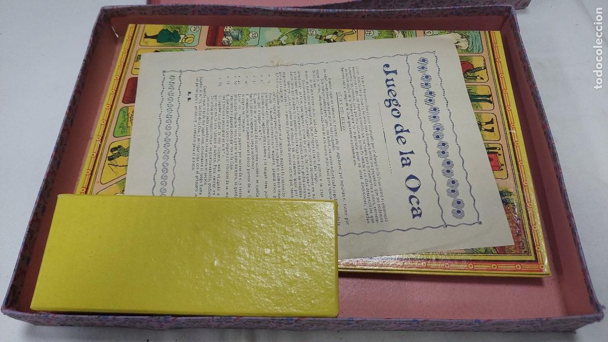 Juegos de mesa: Antiguo juego de la Oca a&ntilde;os 20 - Foto 2