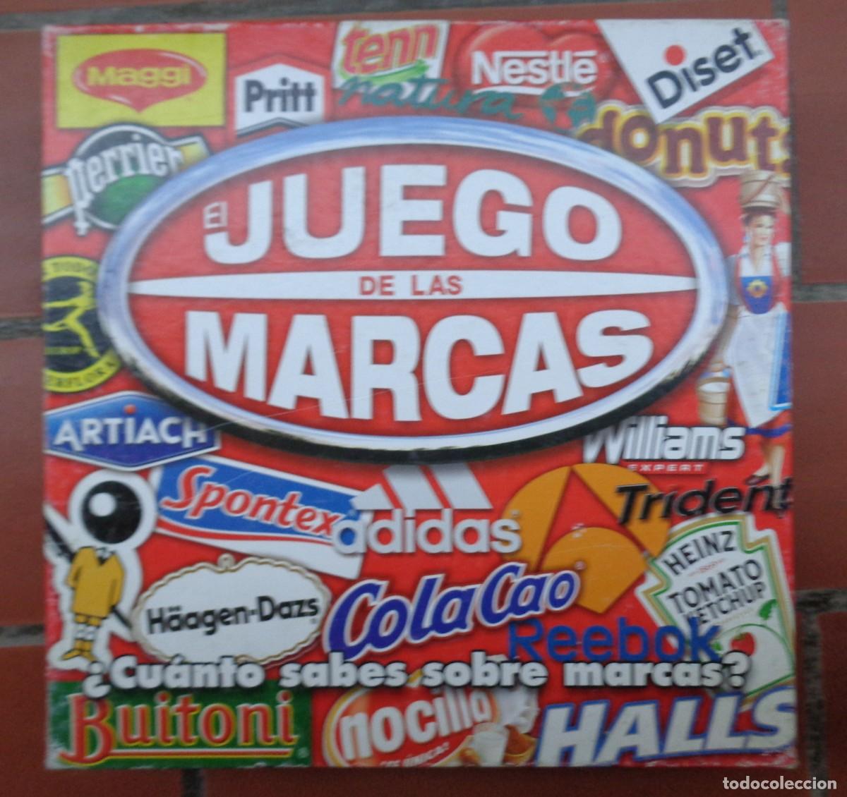 Juegos de mesa: JUEGO DE MESA EL JUEGO DE LAS MARCAS - Foto 1