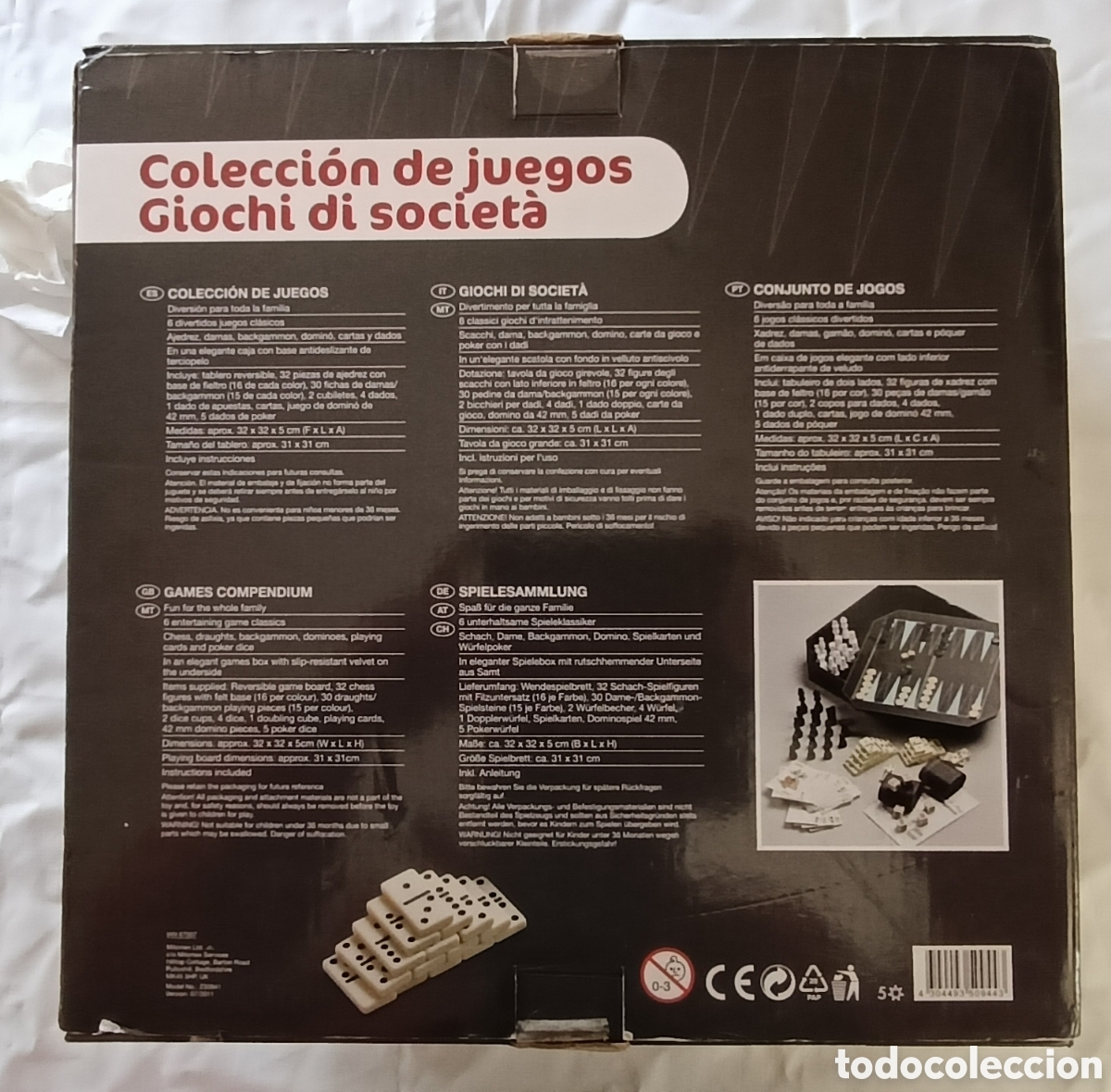 Juegos de mesa: Colecci&oacute;n de juegos ,- 6 en 1 - Foto 12