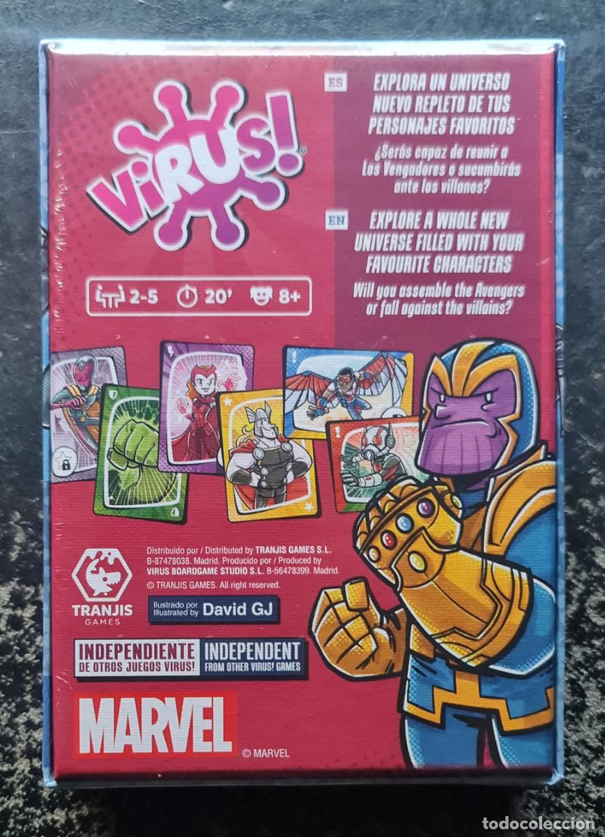 Juegos de mesa: Juego VIRUS! MARVEL. Tranjis Games. 2024. - Foto 2