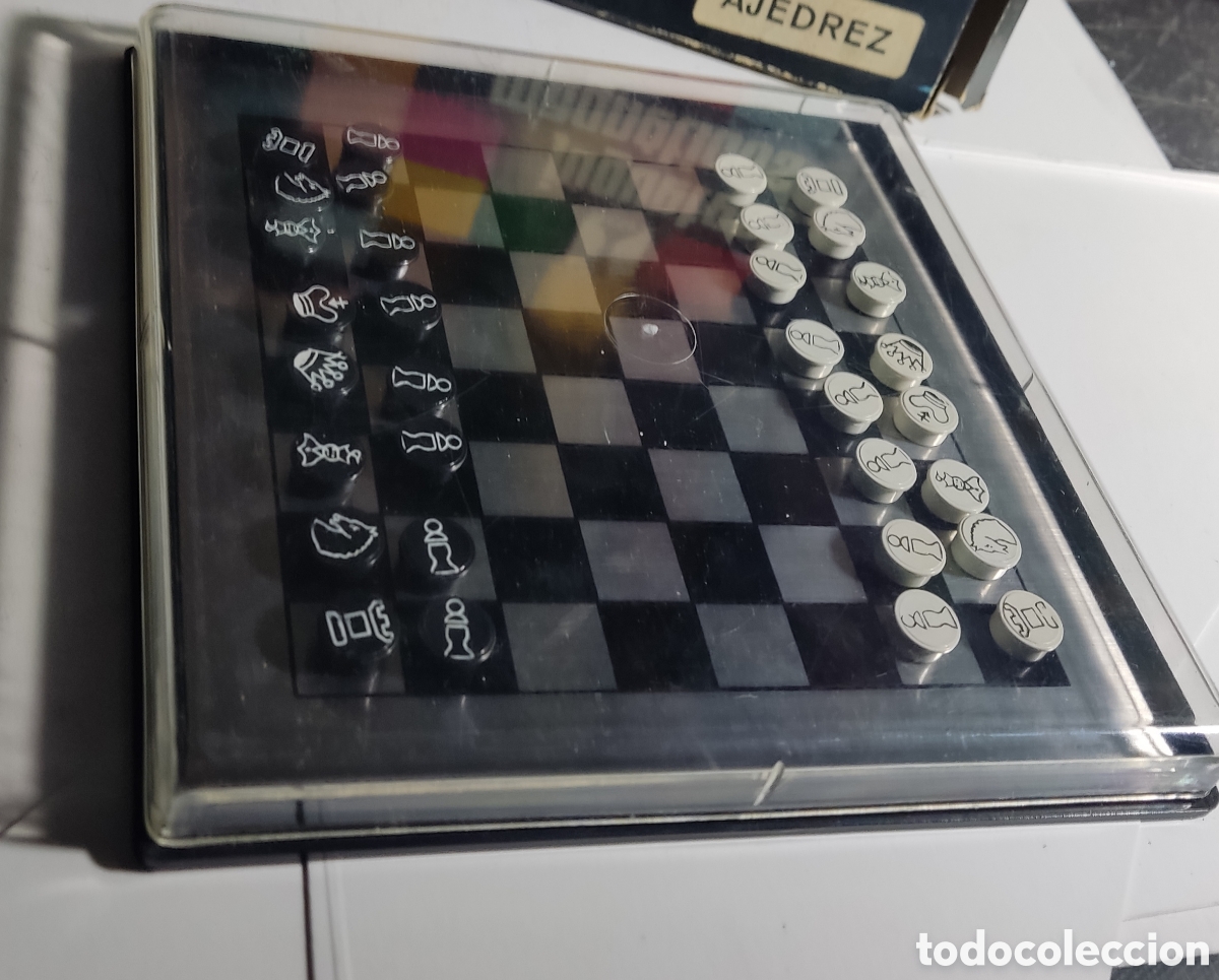 Juegos de mesa: AJEDREZ MAGN&Eacute;TICO A&Ntilde;OS 70 RIMA - Foto 3