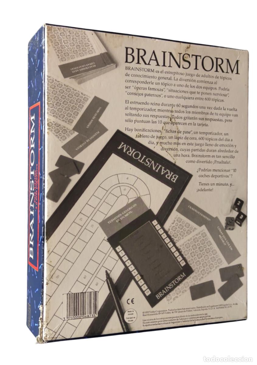 Juegos de mesa: Brainstorm de MB a&ntilde;o 1992 - Foto 5