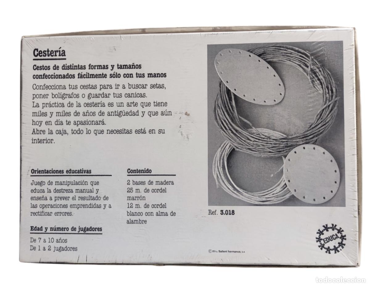Juegos de mesa: Cester&iacute;a de Educa Sallent Hermanos- Precintado - Foto 2