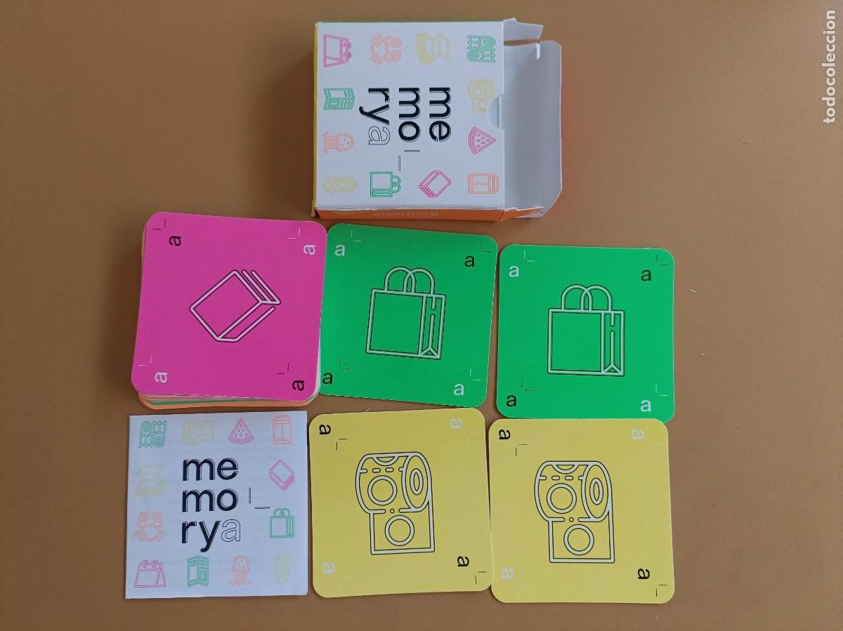 Juegos de mesa: memoria, buscar la pareja - Foto 1