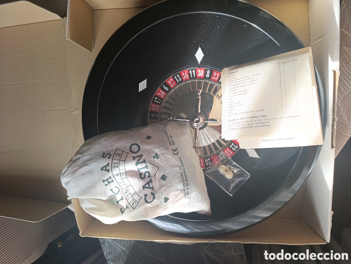 Juegos de mesa: Ruleta sin estrenar con accesorios - Foto 1