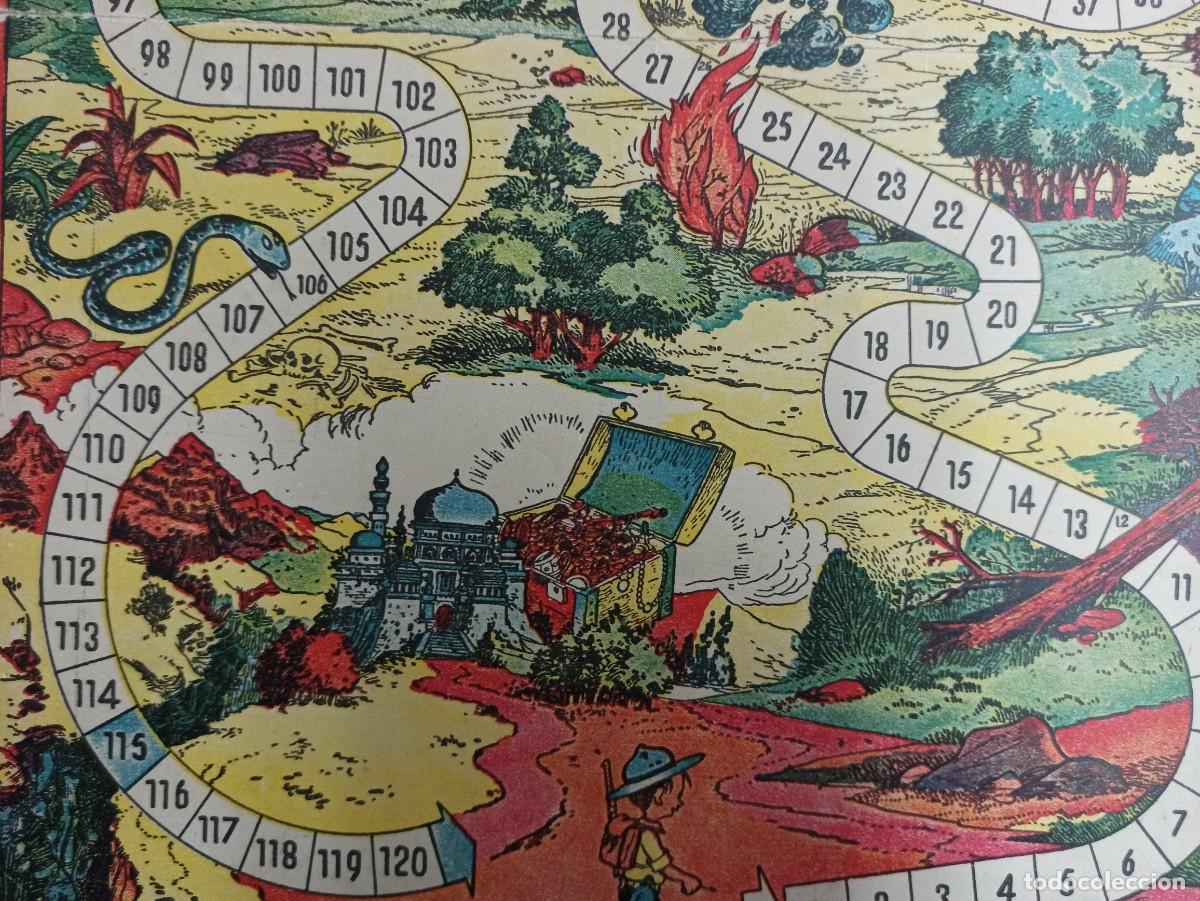 Juegos de mesa: Antiguo tablero de juego tipo oca de los Boy Scouts. - Foto 3