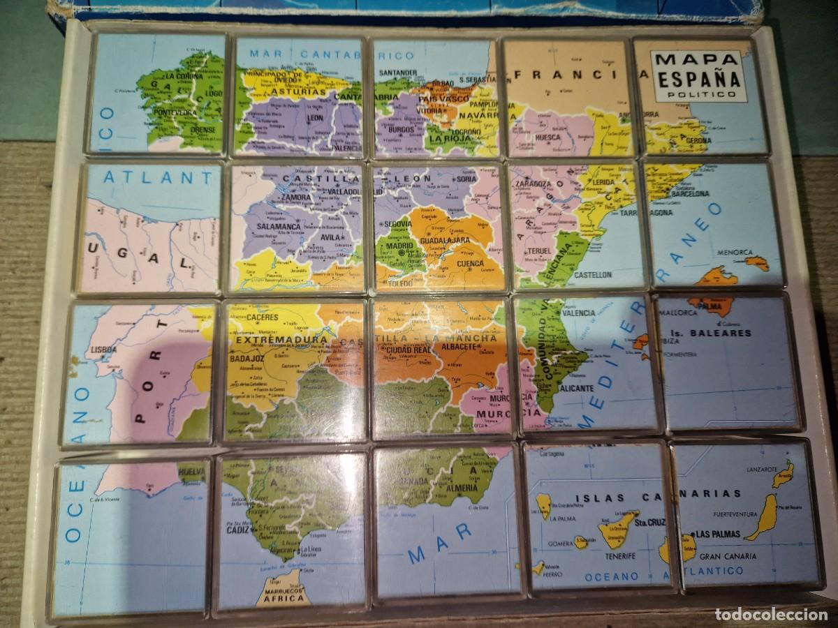 Juegos de mesa: ROMPECABEZAS MAPA DE ESPA&Ntilde;A DE DALMAU - Foto 2