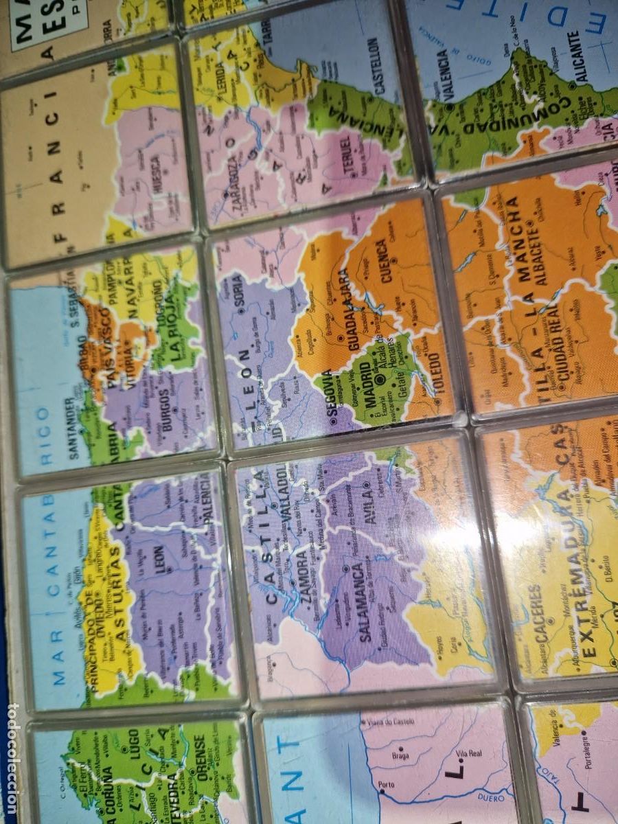Juegos de mesa: ROMPECABEZAS MAPA DE ESPA&Ntilde;A DE DALMAU - Foto 4