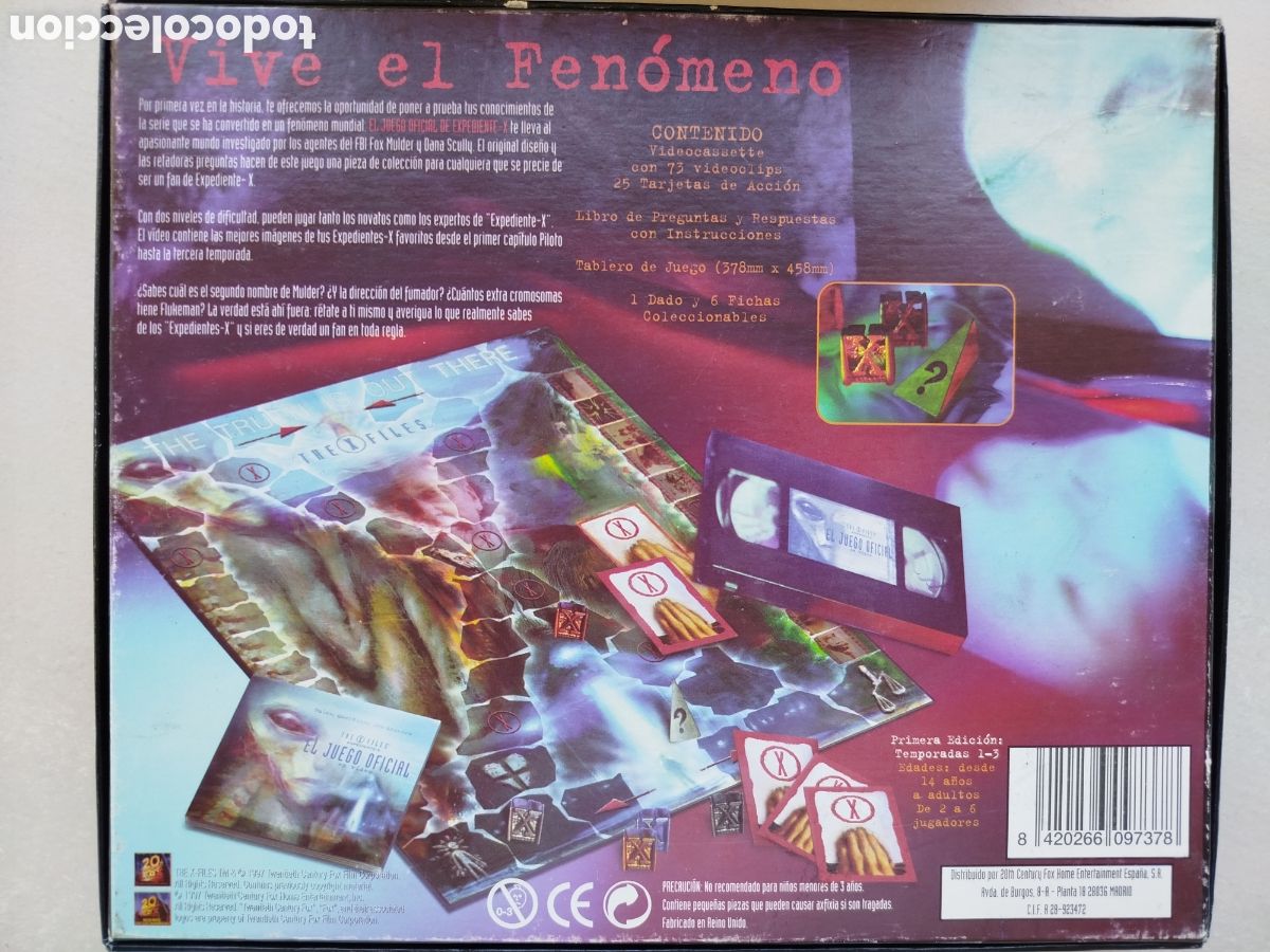 Juegos de mesa: EXPEDIENTE X EL JUEGO OFICIAL - Foto 7