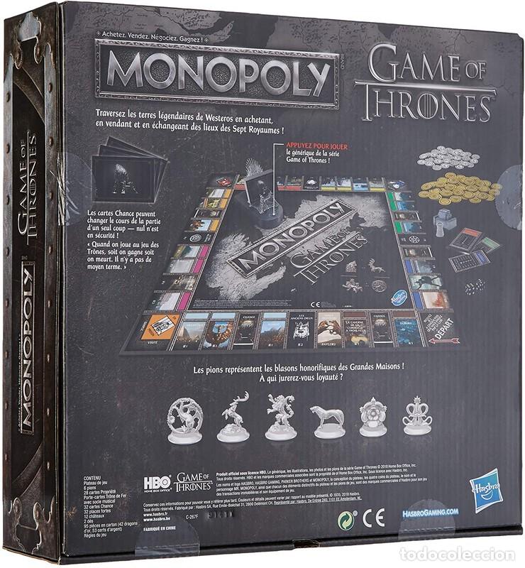 Juegos de mesa: MONOPOLY JUEGO DE TRONOS CON SONIDO - Foto 3