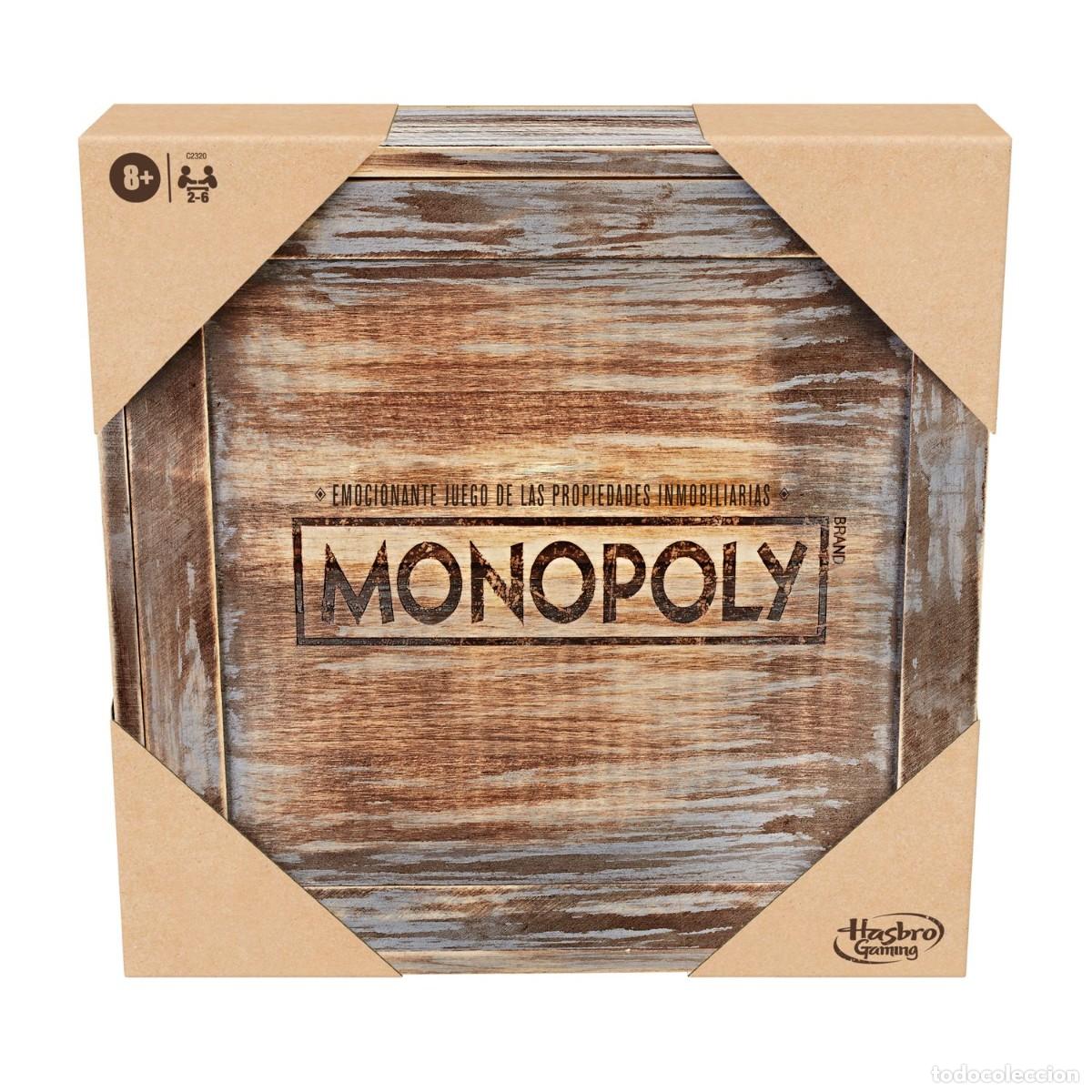 Juegos de mesa: MONOPOLY VINTAGE CAJA DE MADERA - Foto 1