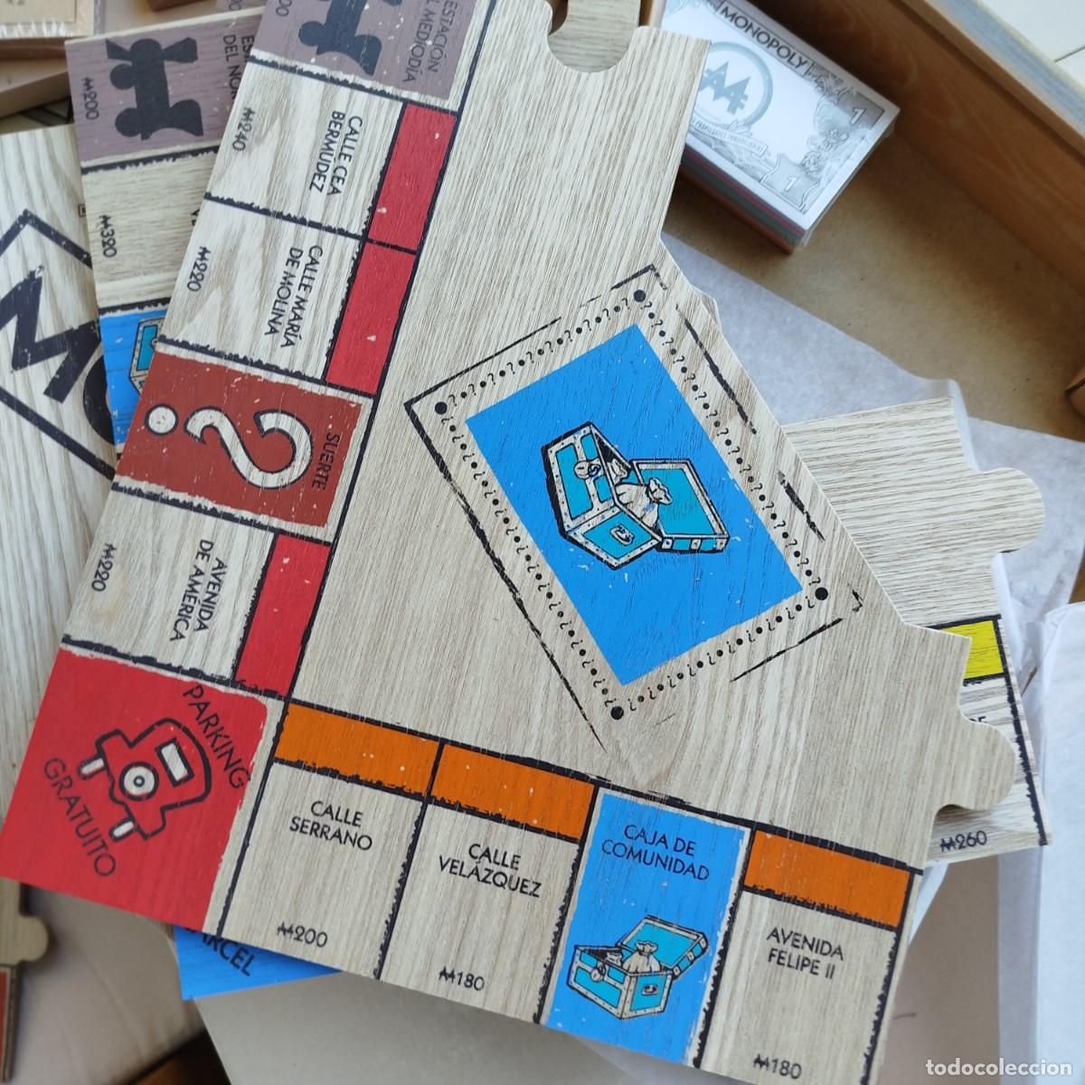 Juegos de mesa: MONOPOLY VINTAGE CAJA DE MADERA - Foto 4