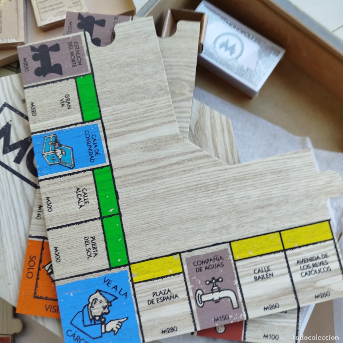 Juegos de mesa: MONOPOLY VINTAGE CAJA DE MADERA - Foto 5