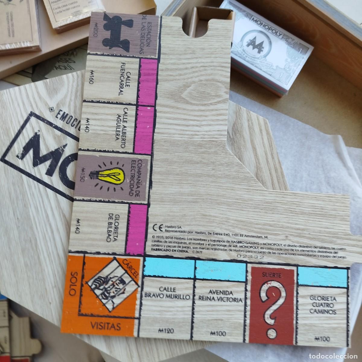 Juegos de mesa: MONOPOLY VINTAGE CAJA DE MADERA - Foto 6