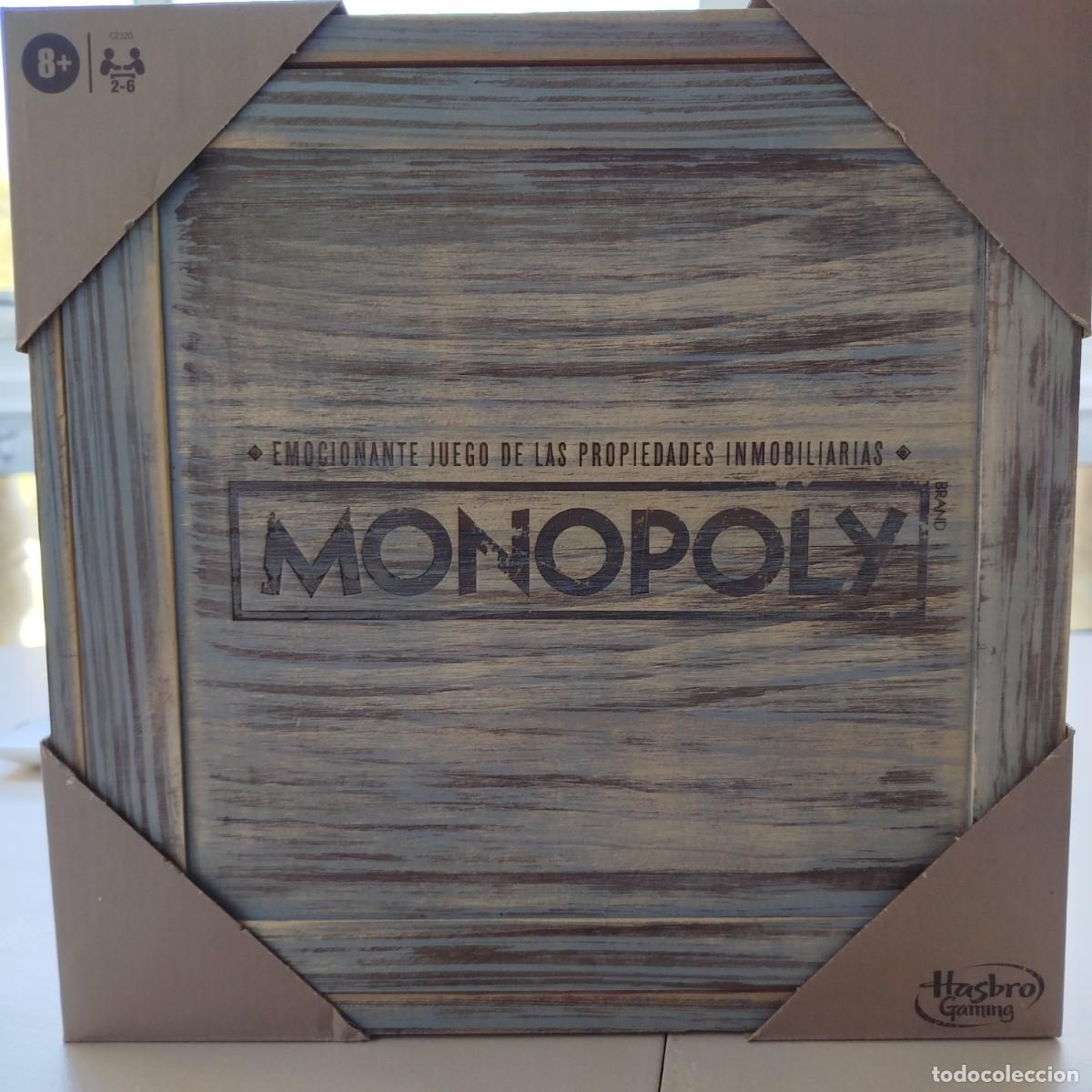 Juegos de mesa: MONOPOLY VINTAGE CAJA DE MADERA - Foto 15