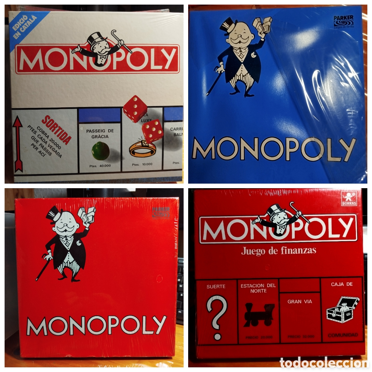 Juegos de mesa: Monopoly lote cuatro Monopoly - Foto 1
