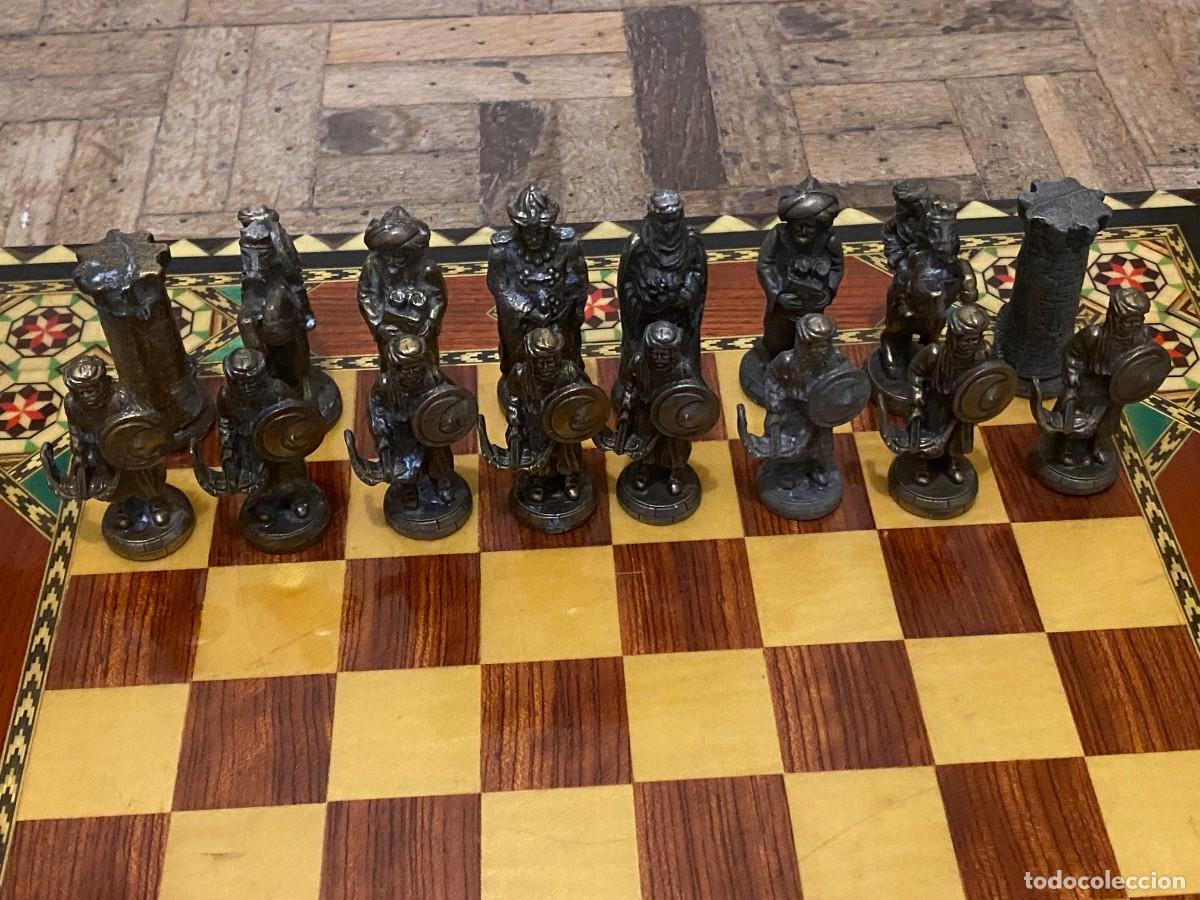 Juegos de mesa: Ajedrez moros y cristianos, de gran tama&ntilde;o. - Foto 2