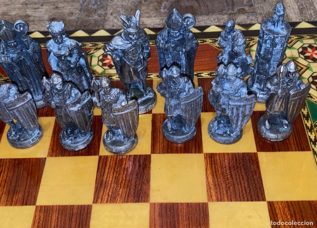 Juegos de mesa: Ajedrez moros y cristianos, de gran tama&ntilde;o. - Foto 10