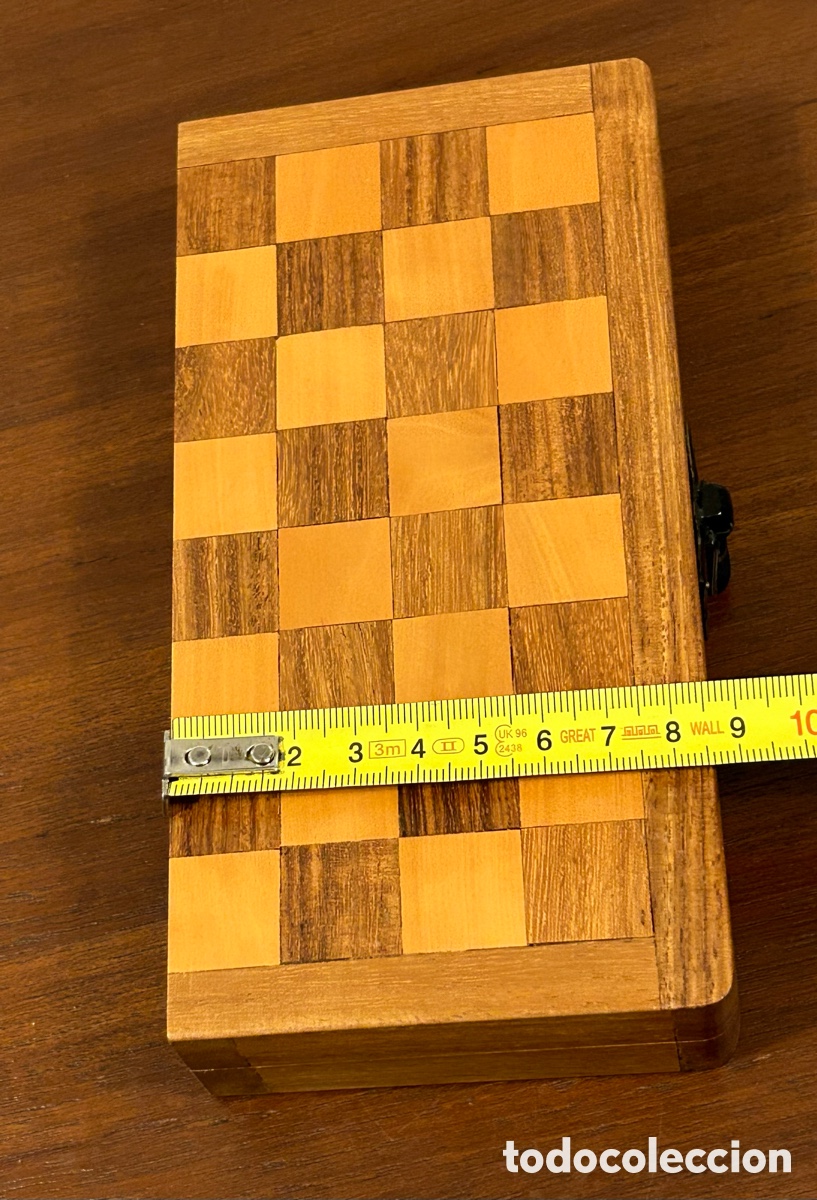 Juegos de mesa: AJEDREZ DE VIAJE. MADERA - Foto 9