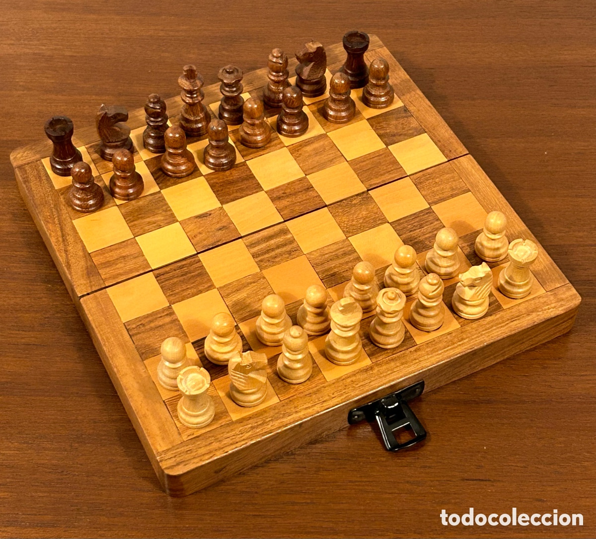 Juegos de mesa: AJEDREZ DE VIAJE. MADERA - Foto 10
