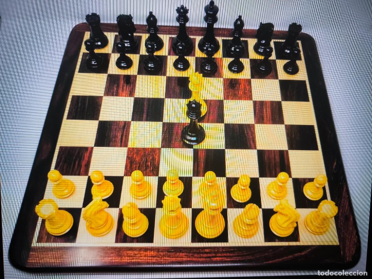 Juegos de mesa: Ajedrez de Ebano y Boj. - Foto 1