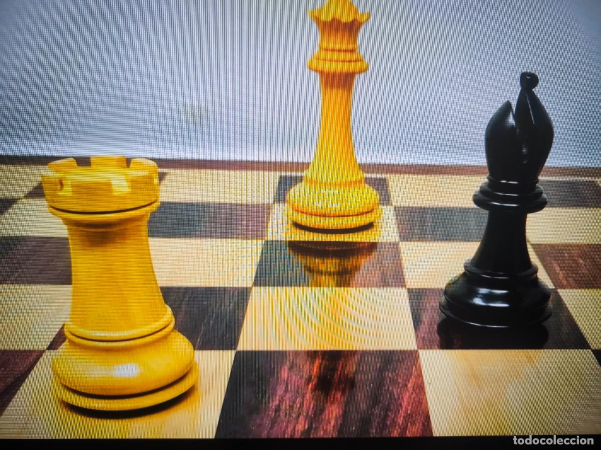 Juegos de mesa: Ajedrez de Ebano y Boj. - Foto 4