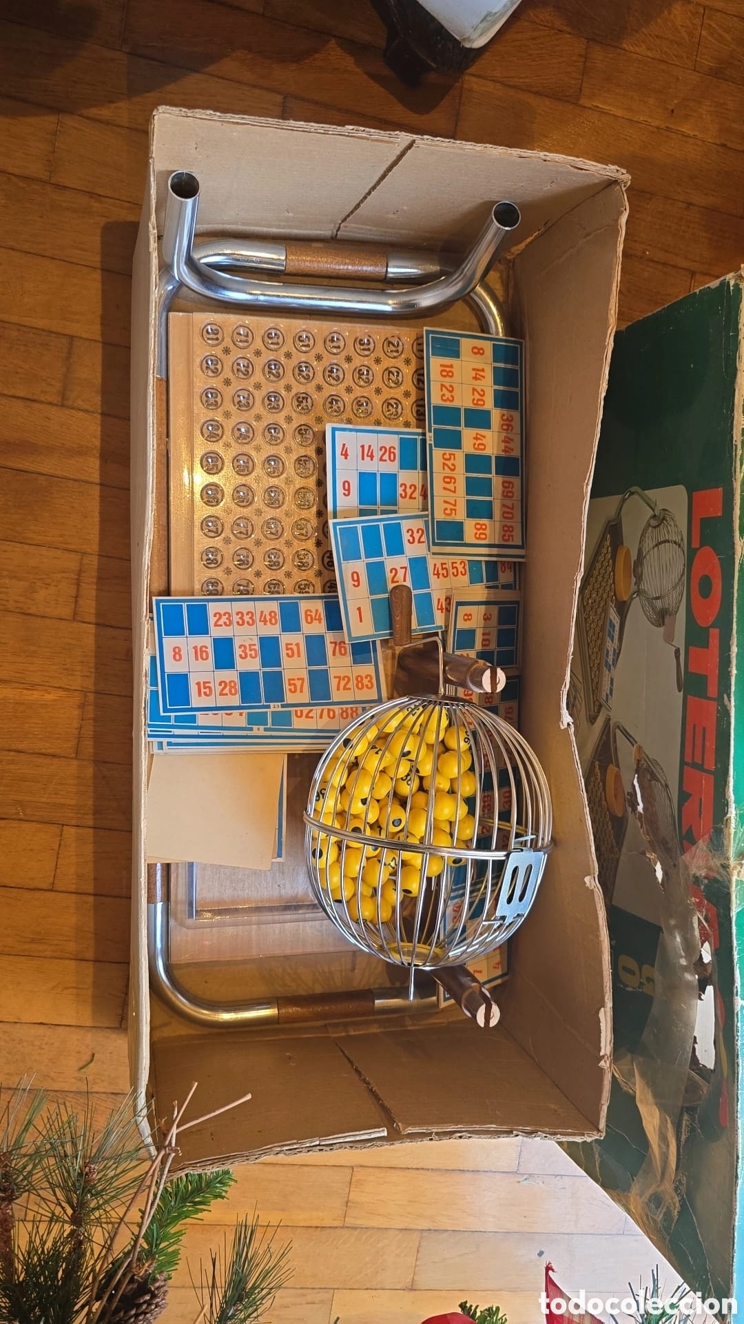 Juegos de mesa: Loter&iacute;a con caja completa - Foto 1