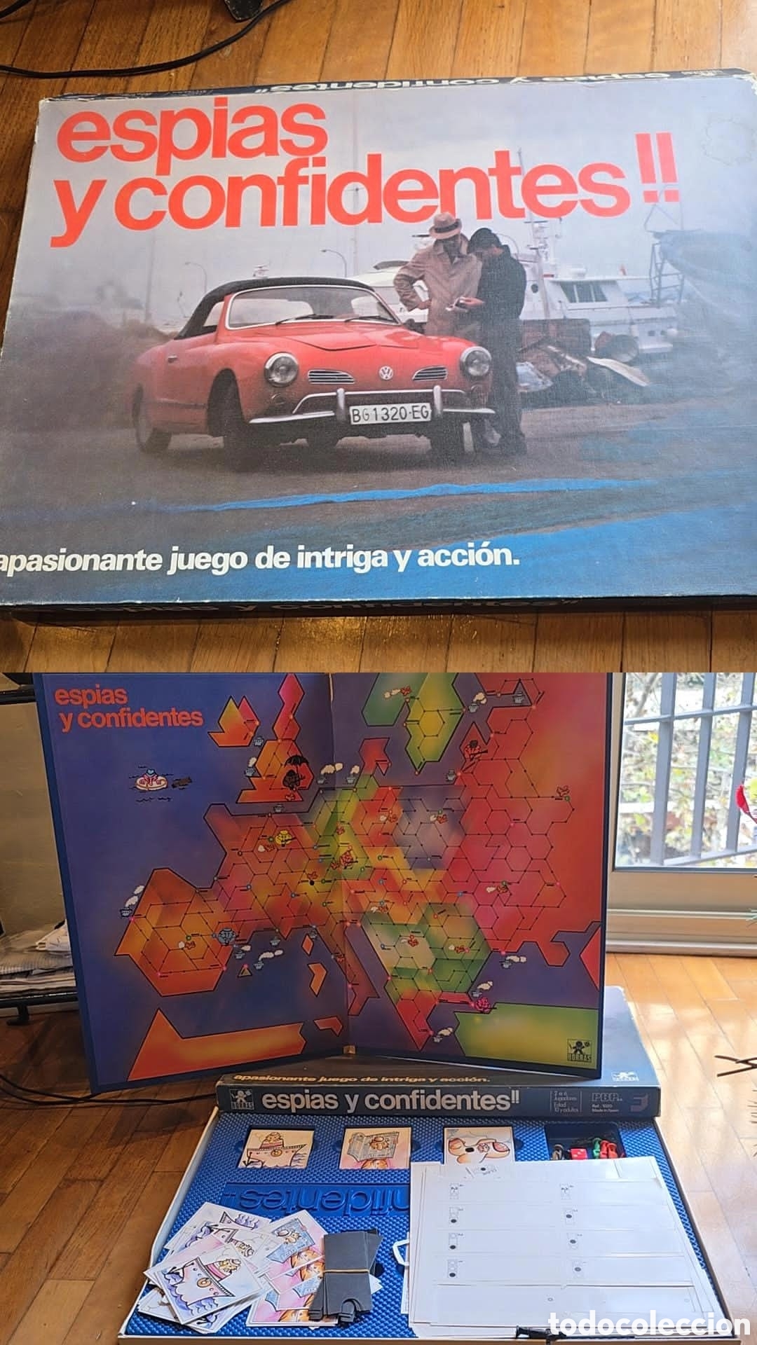 Juegos de mesa: Juego &rdquo; Esp&iacute;as y confidentes&rdquo; - Foto 1