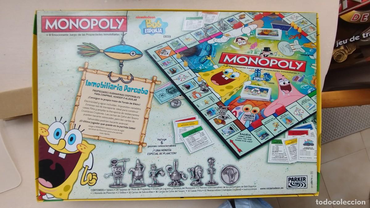Juegos de mesa: Monopoly Bob Esponja - Foto 4
