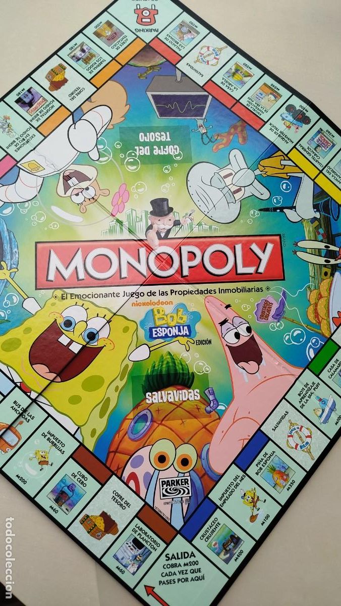 Juegos de mesa: Monopoly Bob Esponja - Foto 6