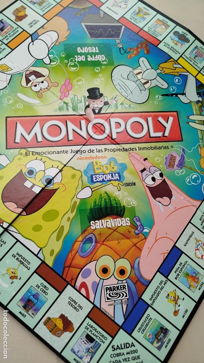 Juegos de mesa: Monopoly Bob Esponja - Foto 1