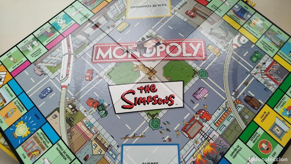 Juegos de mesa: MONOPOLY SIMPSONS SIN BILLETES VERSION INGLESA - Foto 3