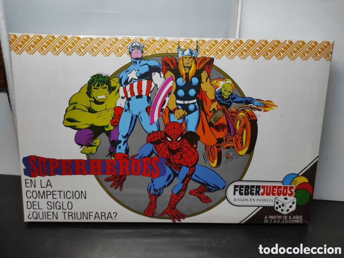 Juegos de mesa: Juego Super H&eacute;roes Marbel de Feber - Foto 1