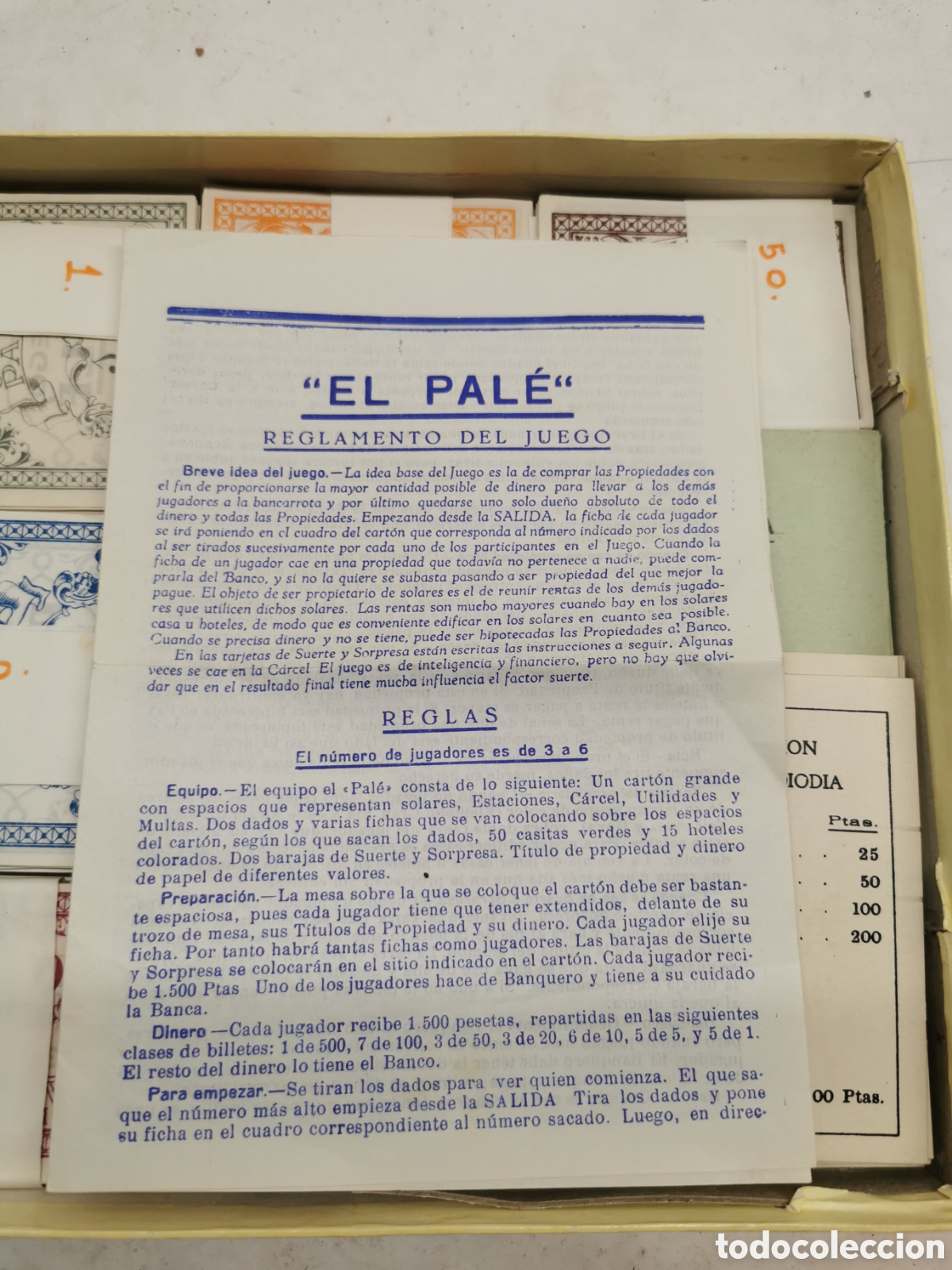 Juegos de mesa: El pale, monopoly Espa&ntilde;ol - Foto 5