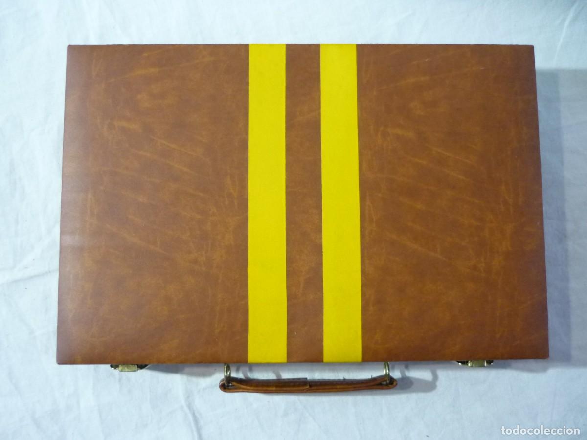 Juegos de mesa: Malet&iacute;n Backhammon deluxe, sin uso - Foto 2